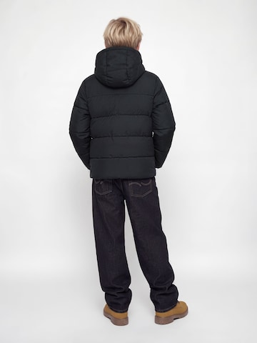 Jack & Jones Junior Winterjas in Zwart