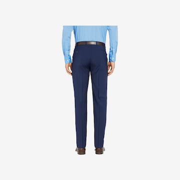 Digel Regular Pleat-Front Pants in Blue