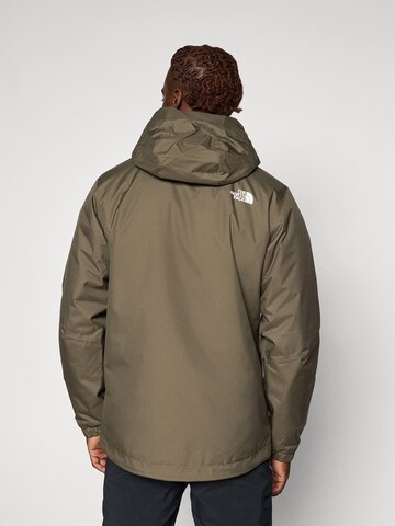 THE NORTH FACE Regular Fit Ulkoilutakki 'Quest' värissä vihreä