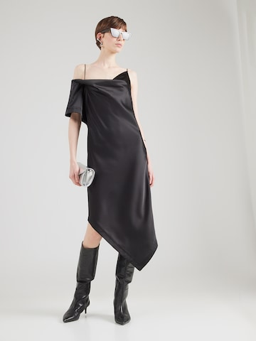 IRO Sukienka koktajlowa 'THIANA' w kolorze czarny