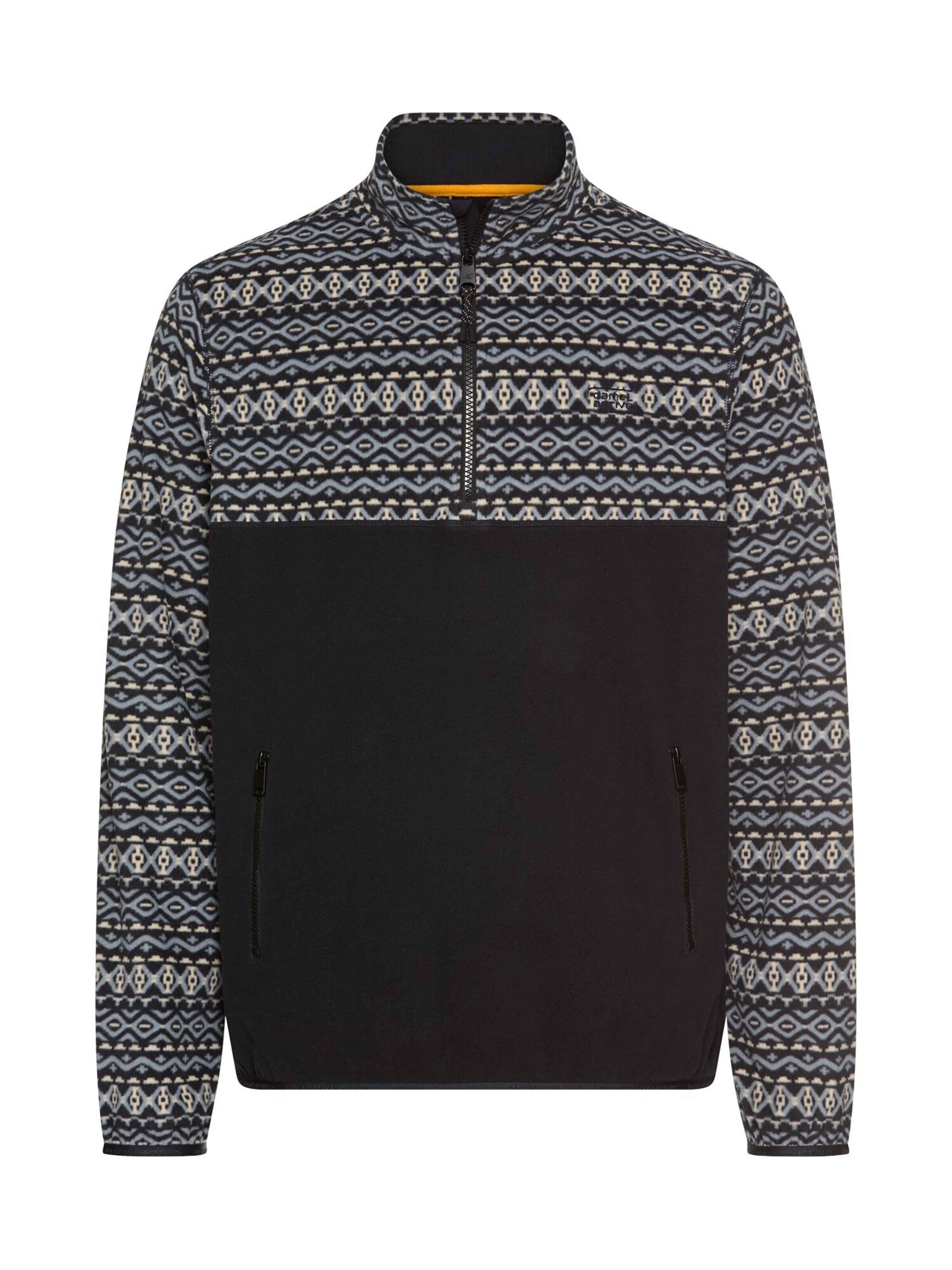 CAMEL ACTIVE Sweater in Black: front