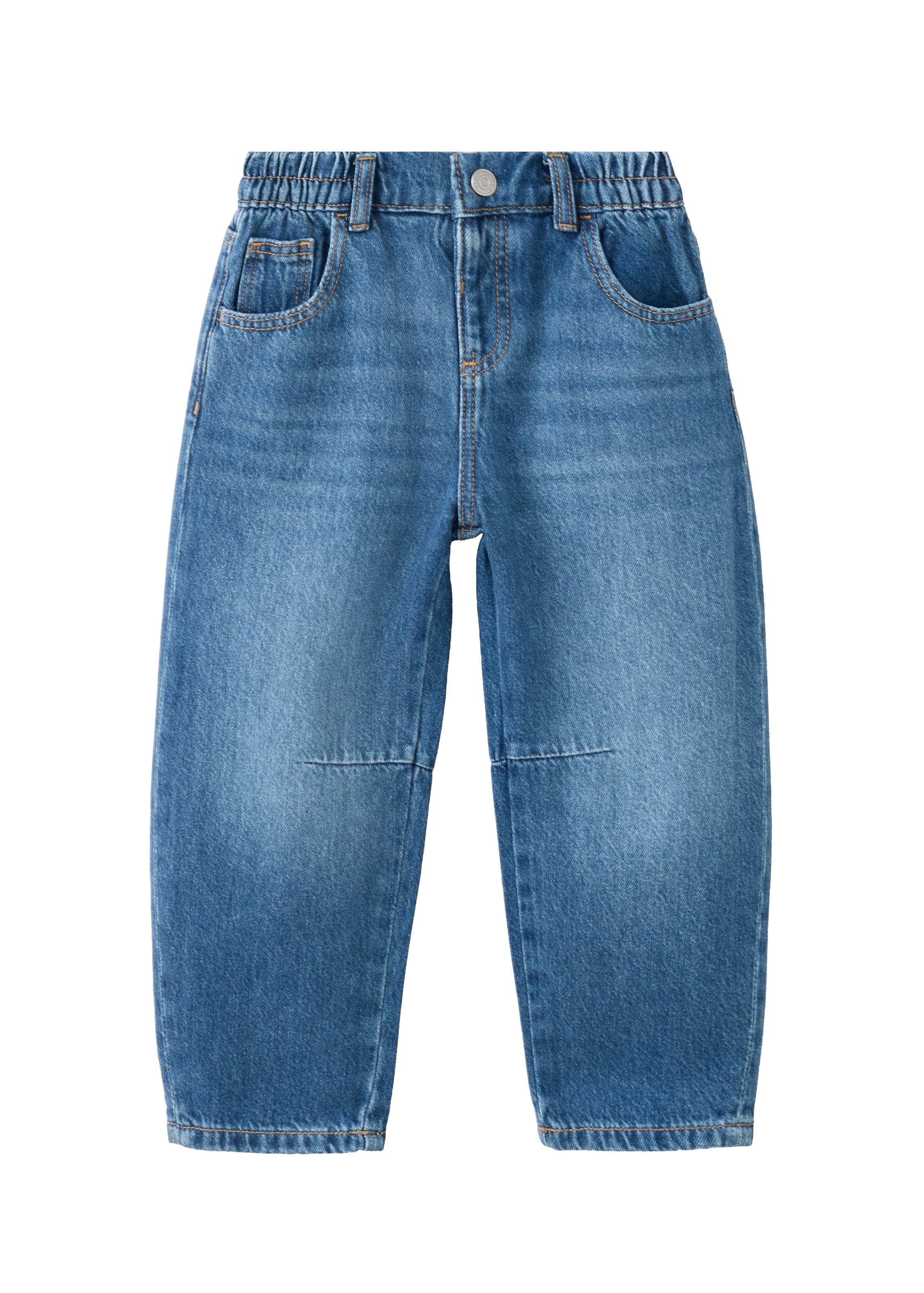 MANGO KIDS Jeans in 86 in de kleur Blauw denim, Productweergave