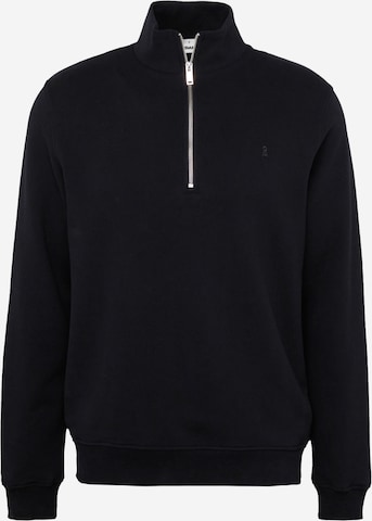 ARMEDANGELS Sweatshirt 'Warlo' (GRS) in Schwarz: predná strana