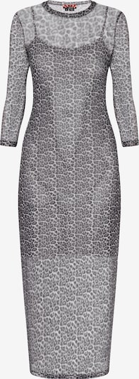 Suknelė 'Fashion Look' iš myMo ROCKS, spalva – šviesiai pilka / balta, Prekių apžvalga