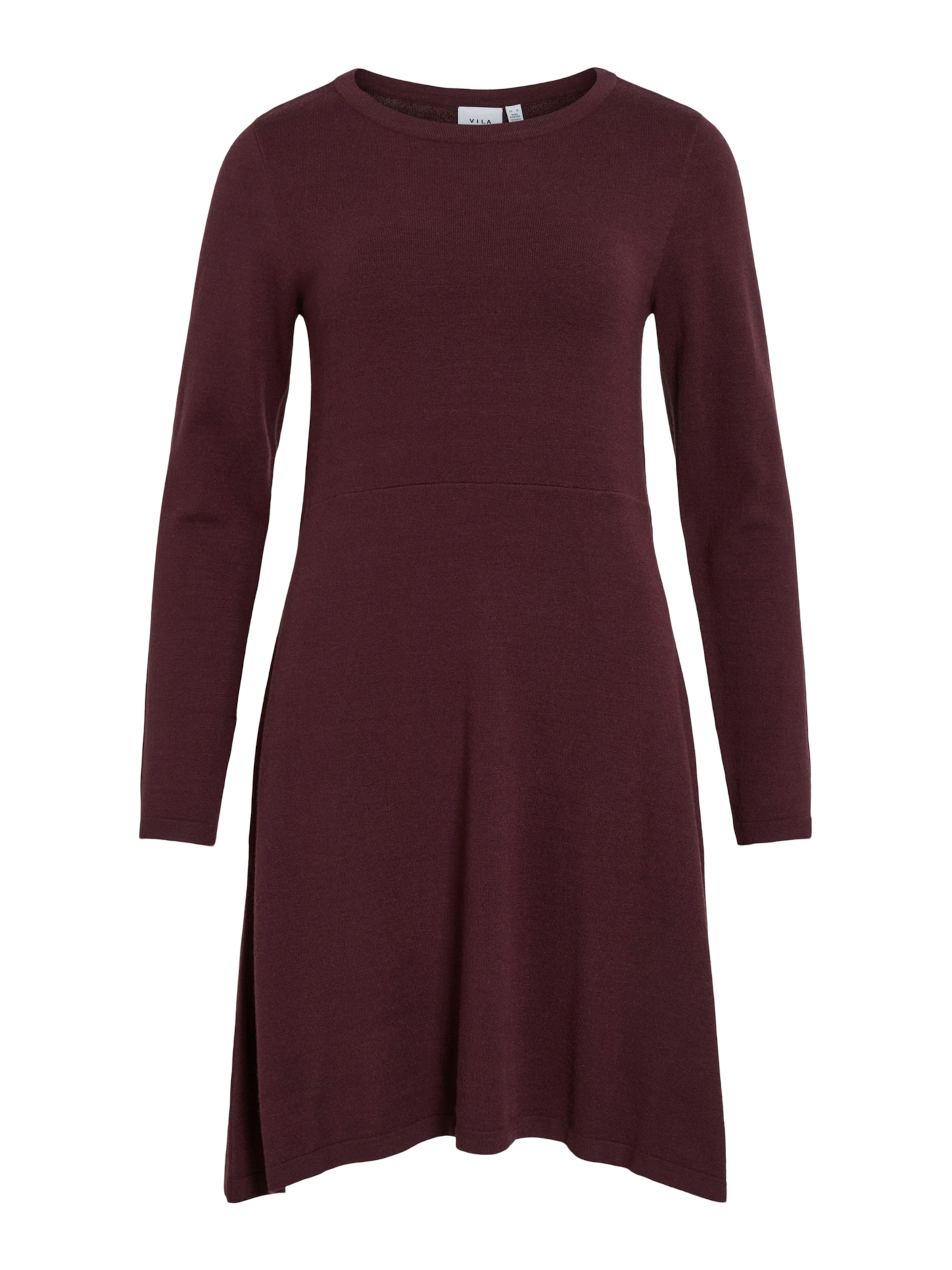 VILA Kleid 'HELLIE' in weinrot, Produktansicht