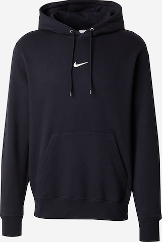 juoda Nike Sportswear Megztinis be užsegimo 'CLUB': priekis