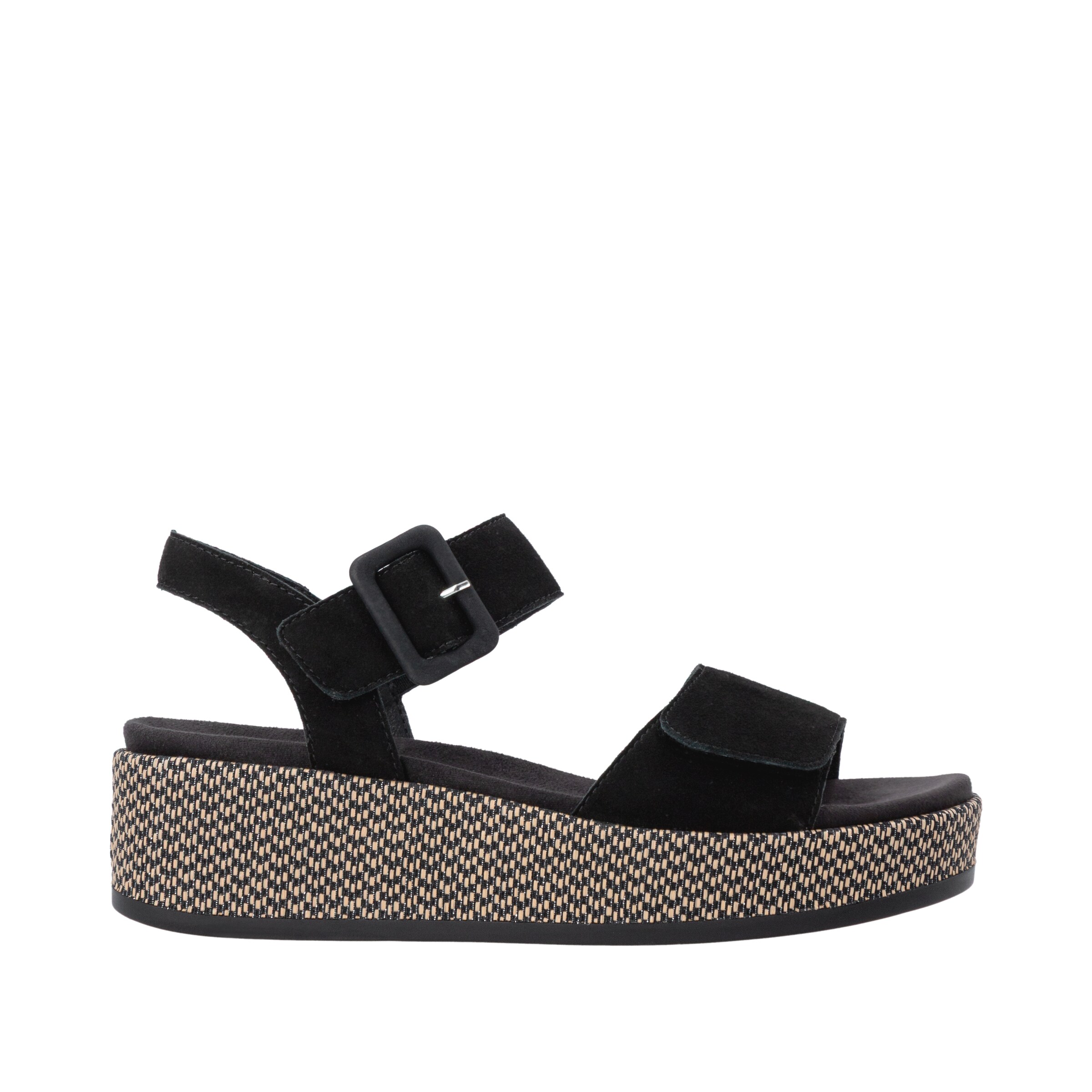 REMONTE Strap Sandals in Black