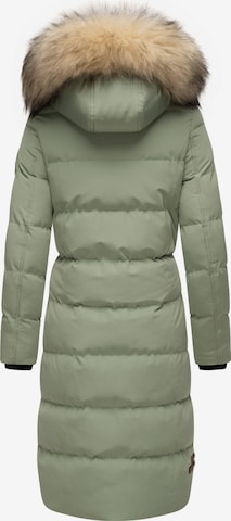 MARIKOO Χειμερινό παλτό 'Schneesternchen' σε πράσινο