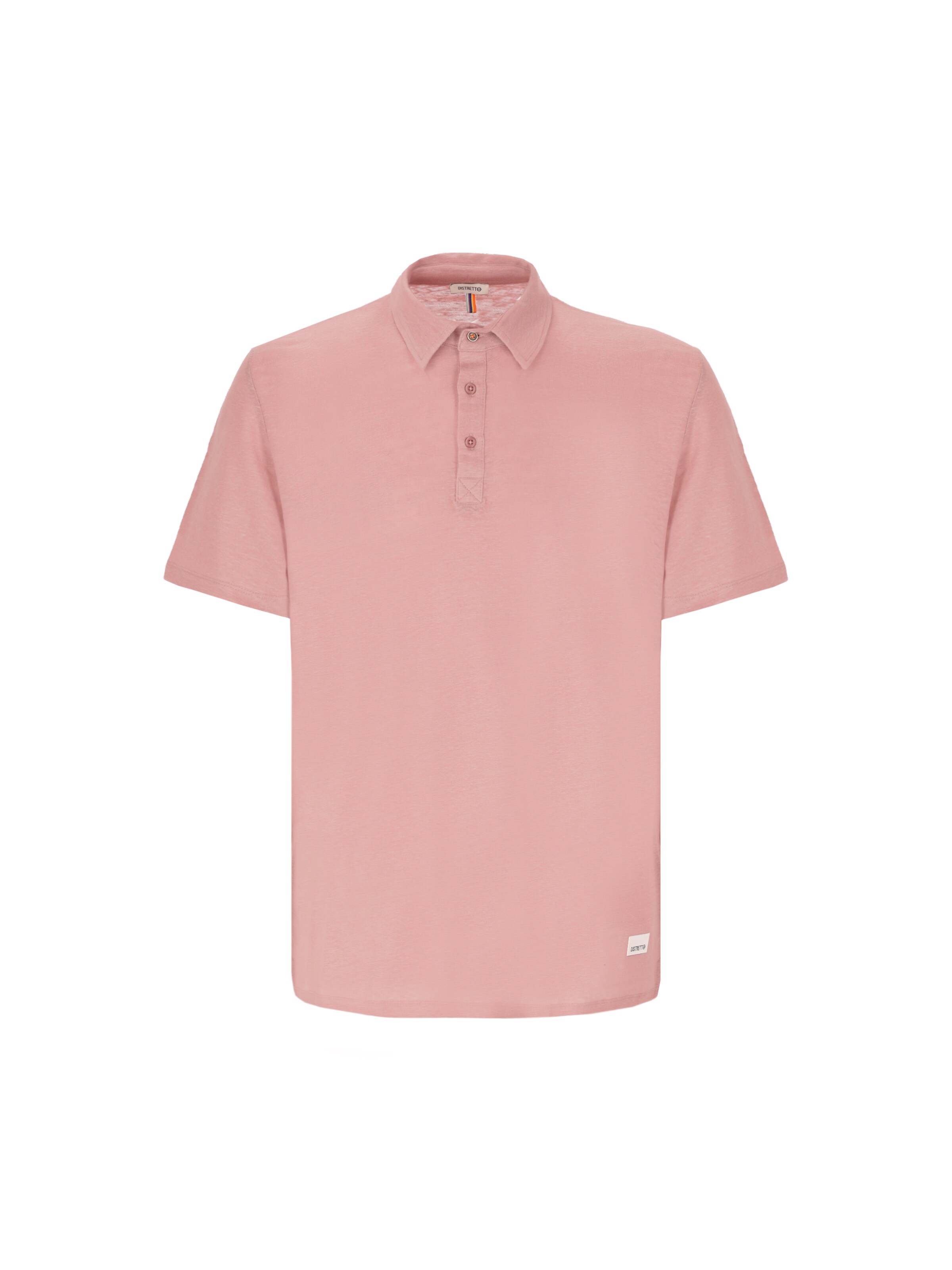 T-Shirt 'Royan' Distretto12 en rose : devant