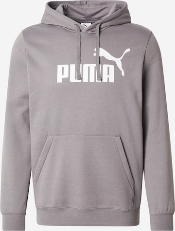 PUMA - Sweatshirt de desporto 'ESS No. 1' em cinzento: frente