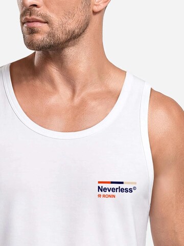 Neverless Shirt 'Neon Ronin' in White