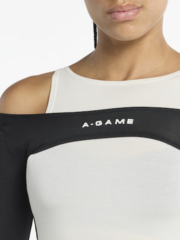 A-Game Sporttop 'Lifewear' in Beige