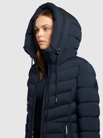 khujo Wintermantel 'Ingram5' in Blauw