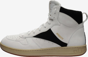 Ethletic High-Top Sneakers 'Carl' in White: front