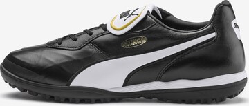 PUMA Soccer Cleats 'King' in Black: front