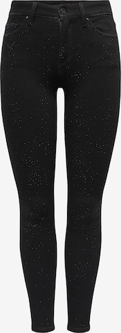 ONLYSkinny Traperice 'ONLBLUSH' - crna boja: prednji dio