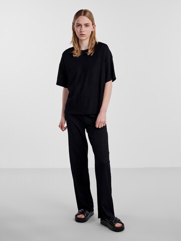 PIECES Shirt 'LUNA' in Black