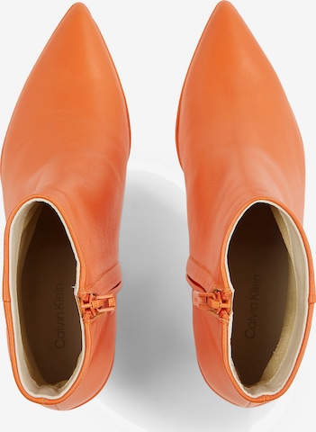 Calvin Klein Ankle Boots in Orange