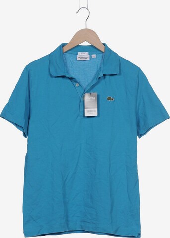 Lacoste Sport Shirt in XL in Blue: front