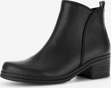 GABOR Ankle Boots in Black: front