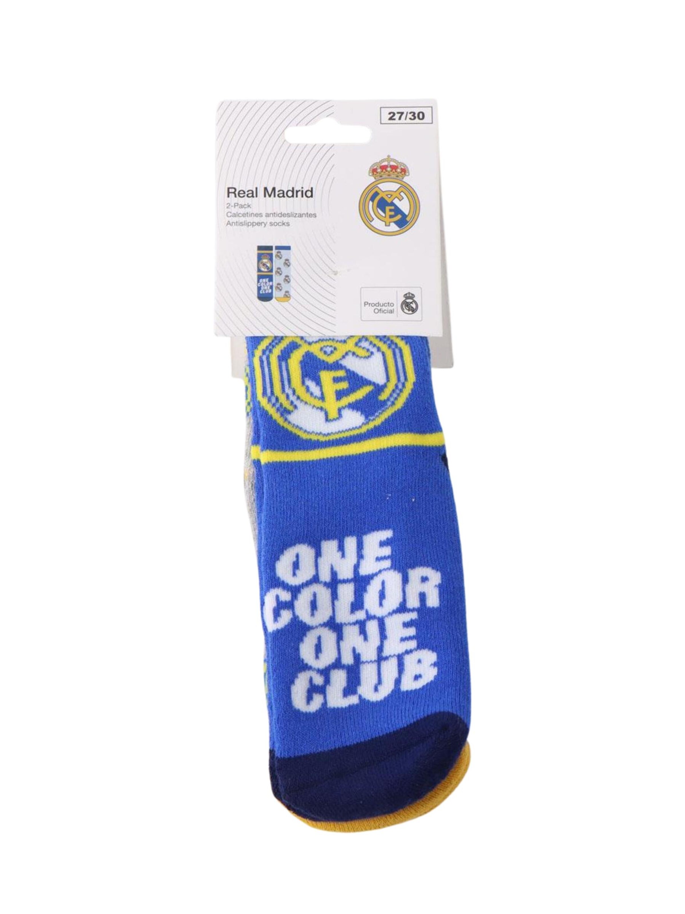 Chaussettes 'Anti-Rutsch-Socken mit Applikationen - Real Madrid' Cerdá en mélange de couleurs