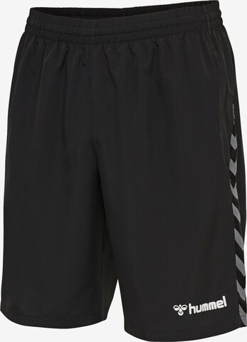 Regular Pantalon de sport Hummel en noir