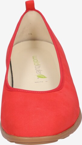 WALDLÄUFER Ballet Flats in Red