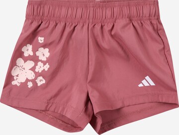 ADIDAS SPORTSWEAR Normalny krój Spodnie sportowe w kolorze różowy: przód