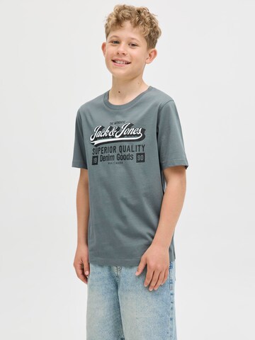 Jack & Jones Junior Shirt in Blauw: voorkant