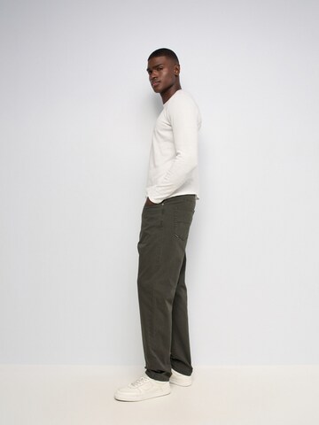 Salsa Jeans Regular Chino in Groen