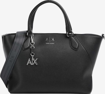 ARMANI EXCHANGE - Bolso de mano 'XW003086 AF26569' en negro: frente