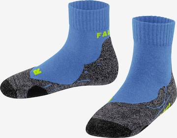 FALKE Athletic Socks 'TK2 Short' in Blue: front