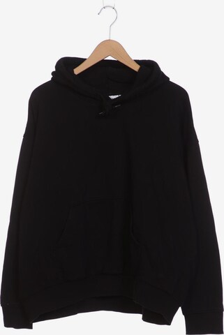 WEEKDAY Sweatshirt & Zip-Up Hoodie in L in Black: front