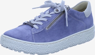 Hartjes Schnürschuh 'PHIL' in Blau: Vorderseite