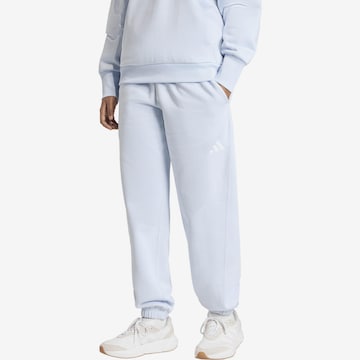 ADIDAS SPORTSWEAR Tapered Urheiluhousut 'All Szn' värissä sininen: etupuoli