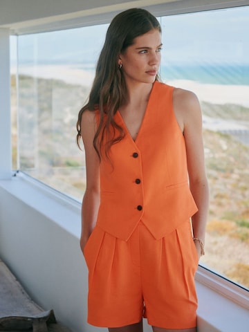 Regular Pantalon à pince Next en orange