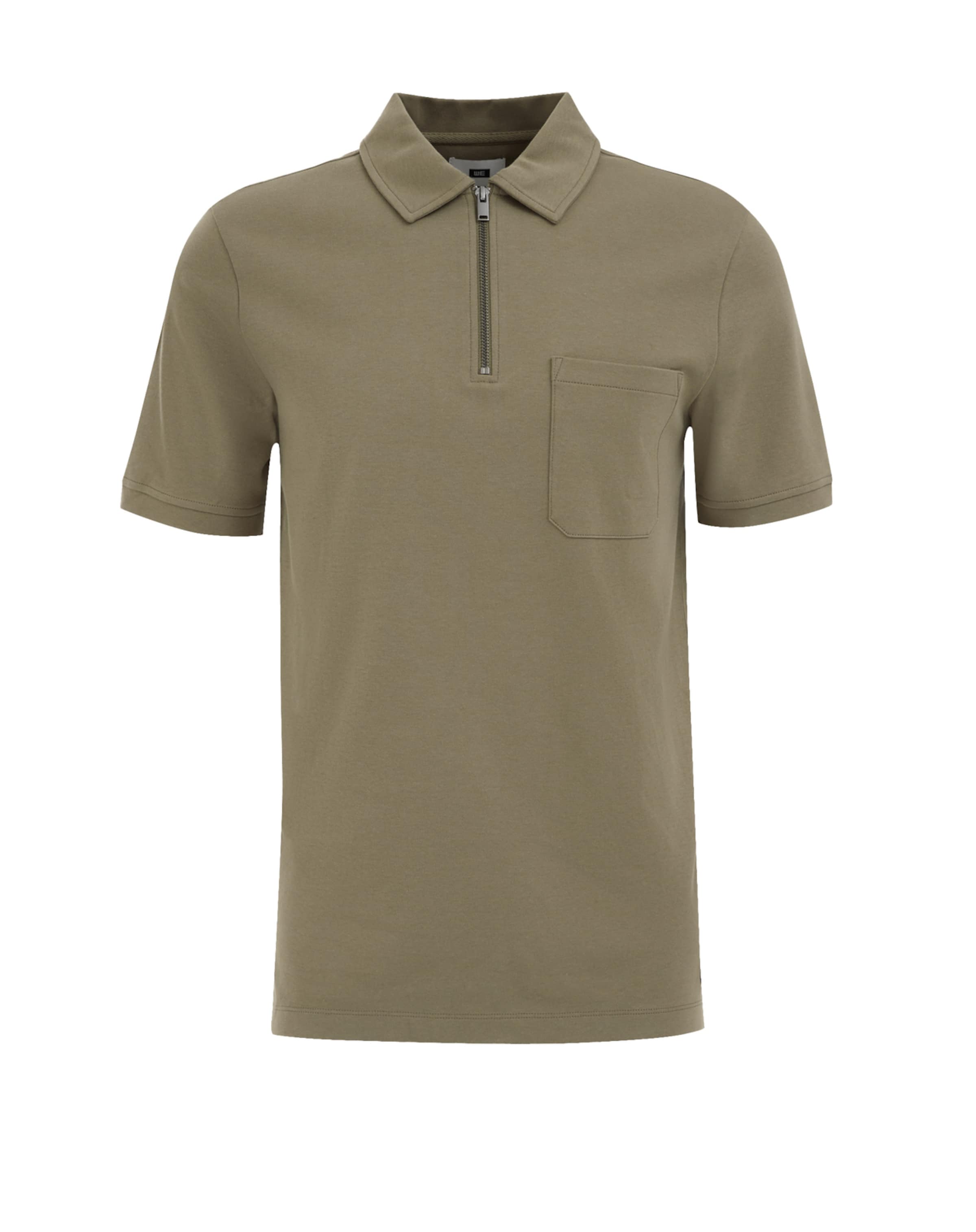 WE Fashion Футболка в Зеленый: спереди