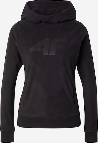 4F - Sweatshirt de desporto em preto: frente