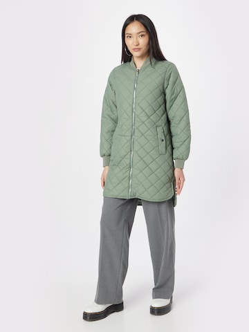 b.young Between-Seasons Coat 'Canna' in Green: front