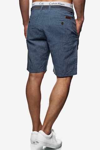 INDICODE JEANS Regular Shorts 'Enford' in Blau