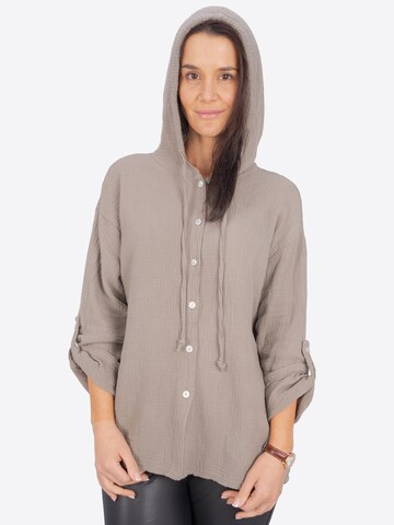 Seasons of April Bluse 'Camila' in Beige: Vorderseite