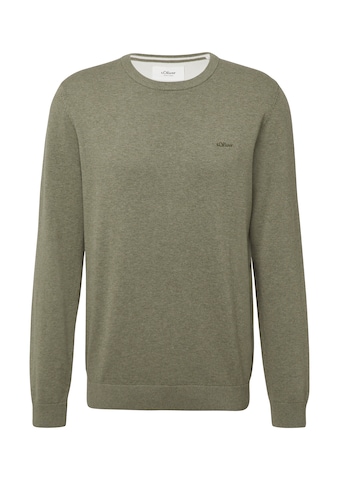 Pull-over s.Oliver en vert : devant