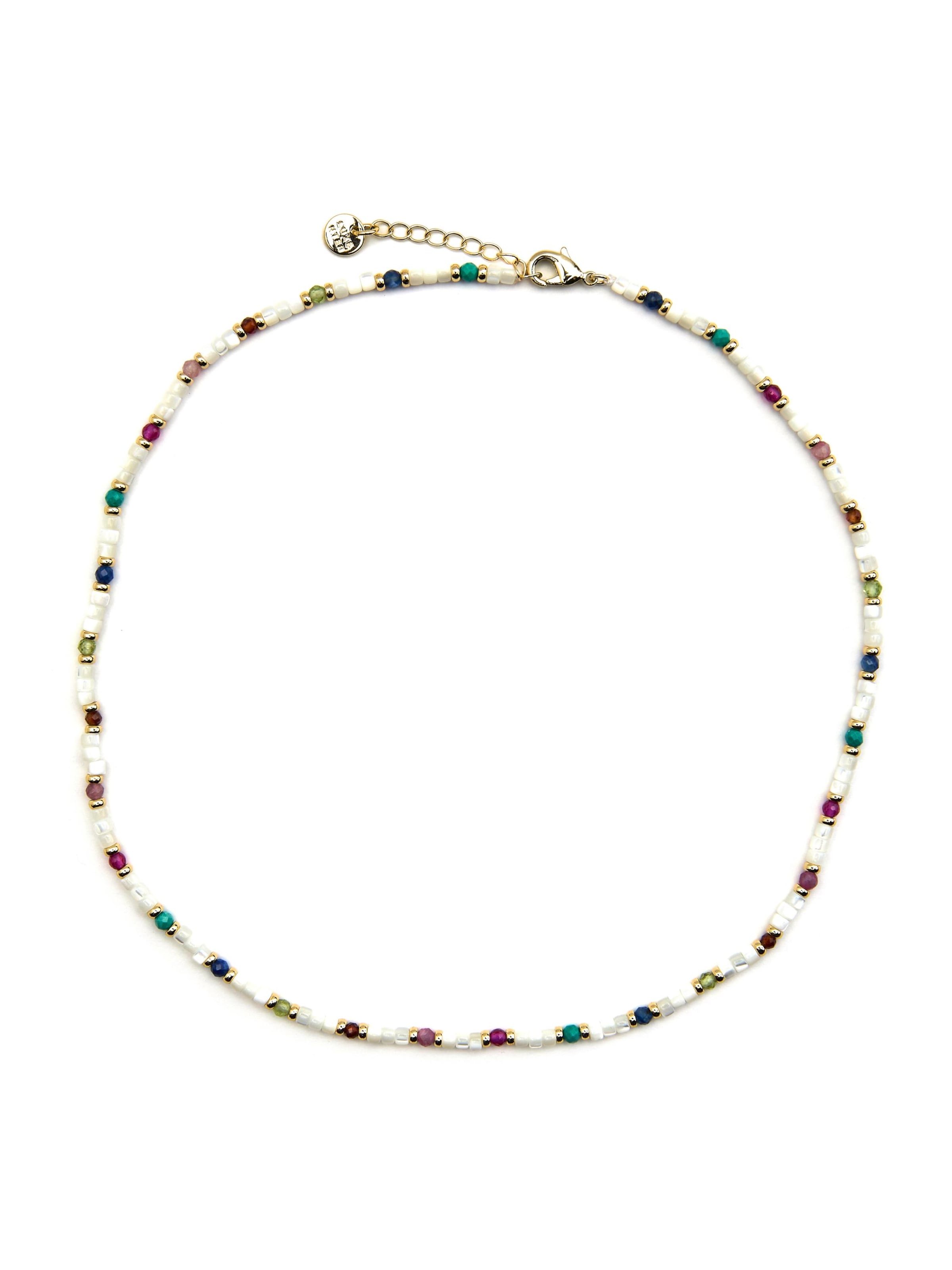 Luxenter Kæde 'Xolau' i hvid: forside