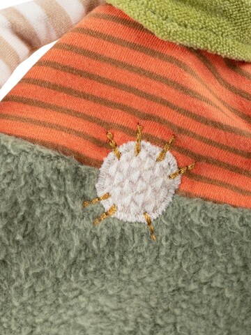 SIGIKID Kuscheltiere 'Schnuffeltuch Natural Stripes Green Collection'‌‌ in Orange