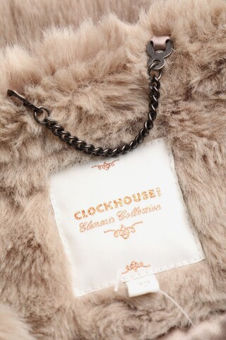 CLOCKHOUSE by C&A Faux Fur-Jacke L in Beige