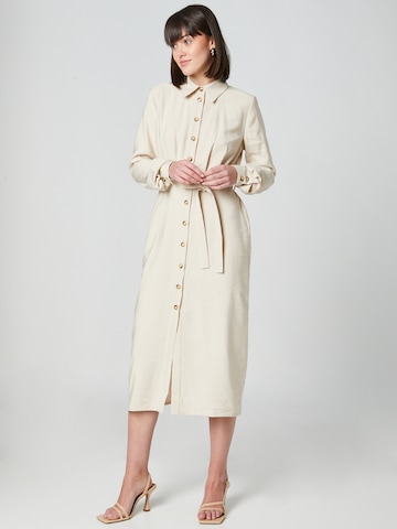 Guido Maria Kretschmer Women Shirt Dress 'Lauren' in Beige: front