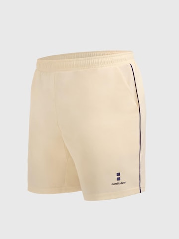 nordicdots - regular Pantalón deportivo 'Performance' en amarillo: frente