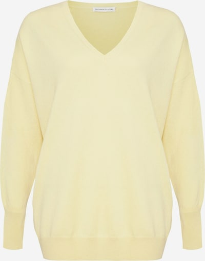 Cashmere Stories Pullover in pastellgelb, Produktansicht