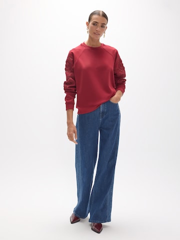 Lola Casademunt - Sweatshirt em vermelho