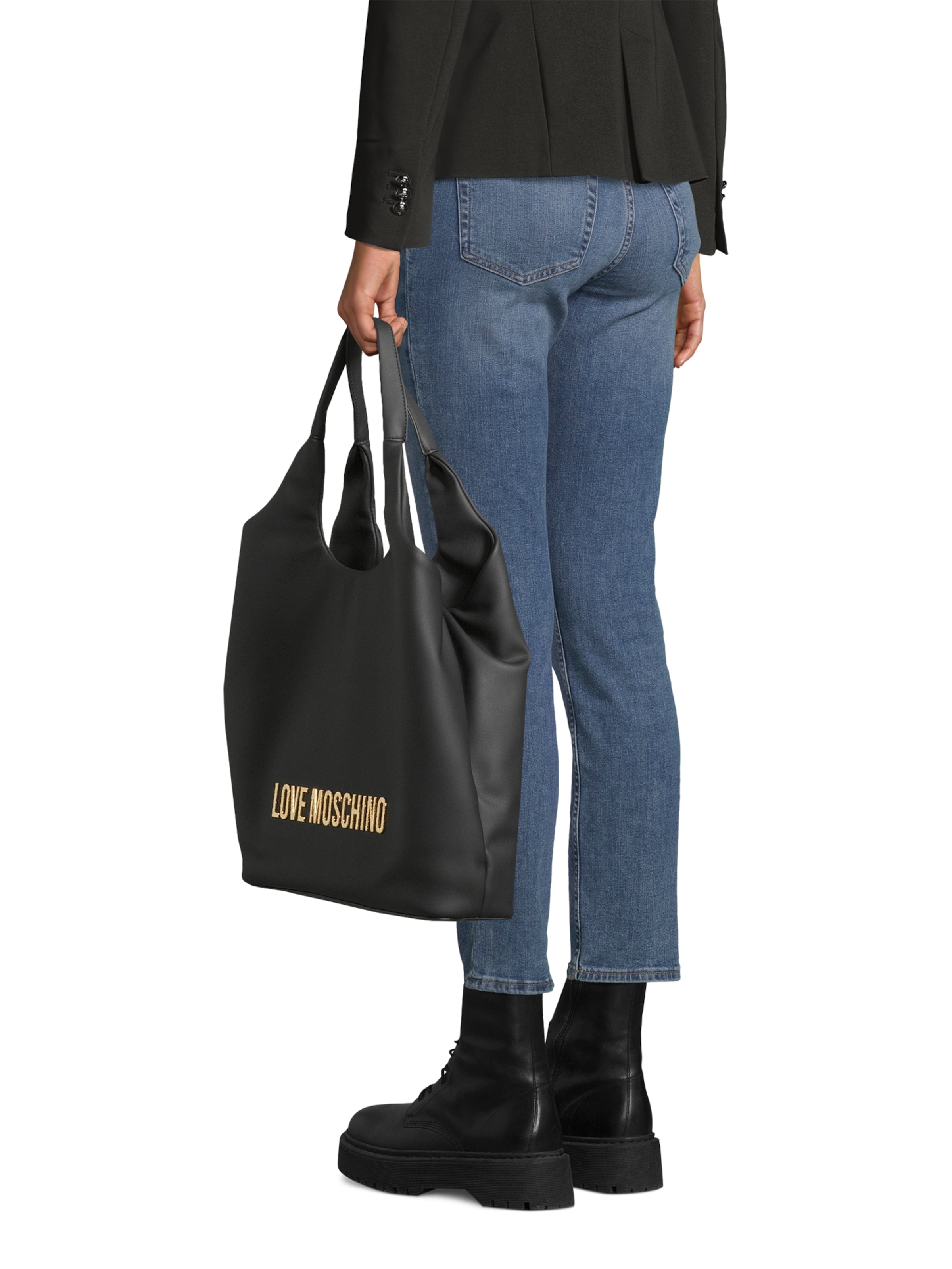 Love Moschino Shopper - Čierna